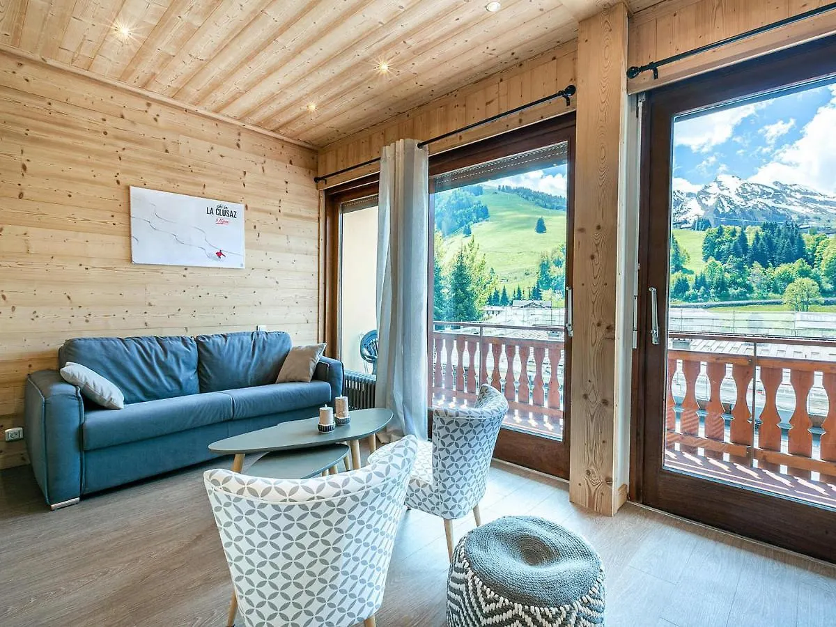 Grand Studio Cabine, Balcon, Parking, Centre La Clusaz - Fr-1-437-85 France